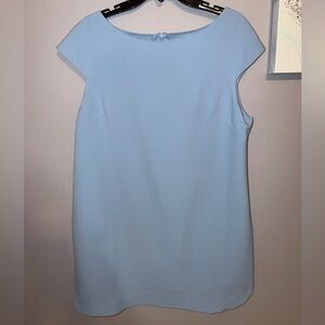 🩵Vince Camuto Light Blue Cap Sleeve Dress - Size 14 P🩵